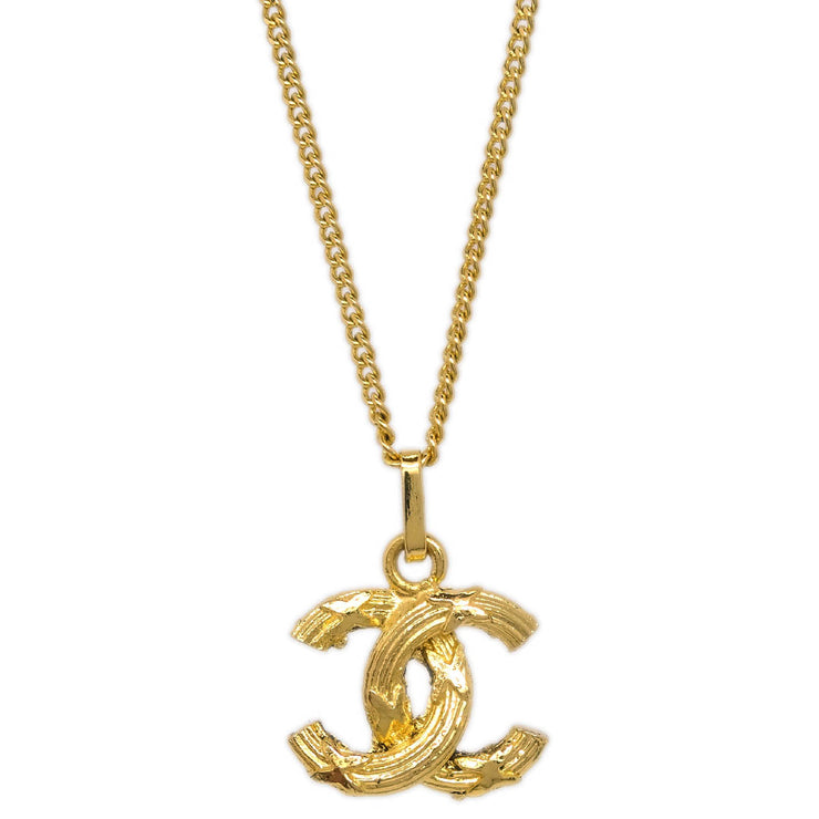 Chanel Gold CC Chain Pendant Necklace