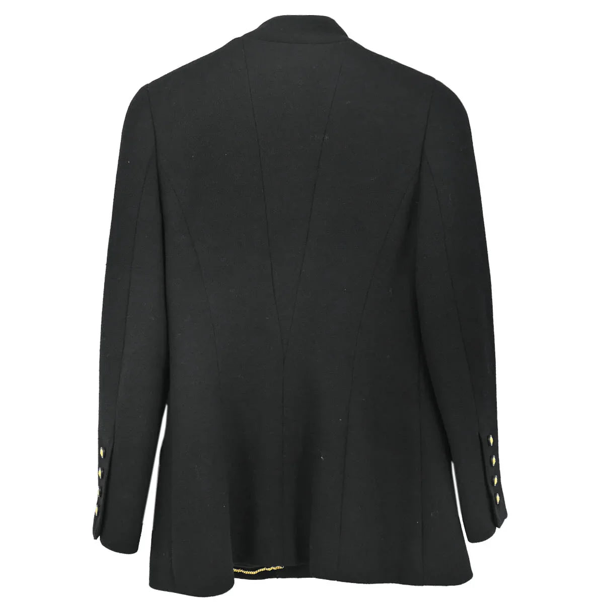 Chanel 1996 Single Breasted Jacket Black #38