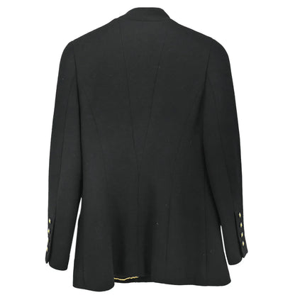 Chanel 1996 Single Breasted Jacket Black #38