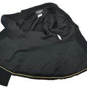 Chanel 1996 Single Breasted Jacket Black #38