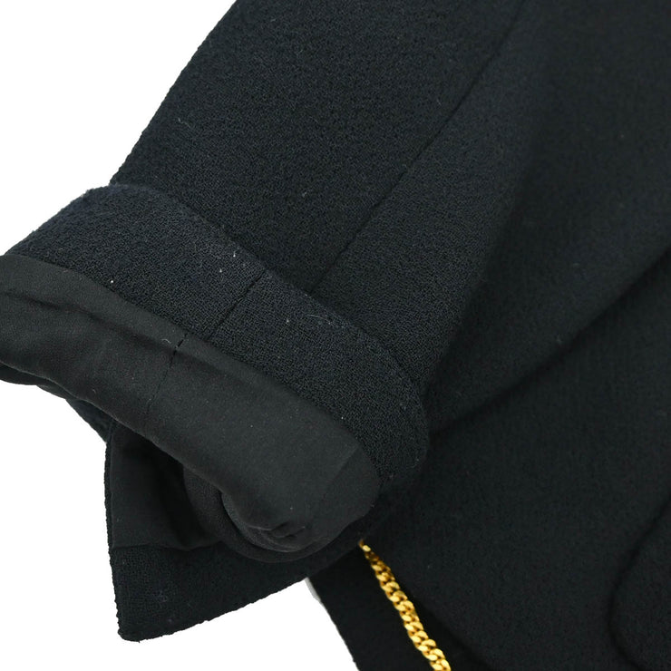 Chanel 1996 Single Breasted Jacket Black #38