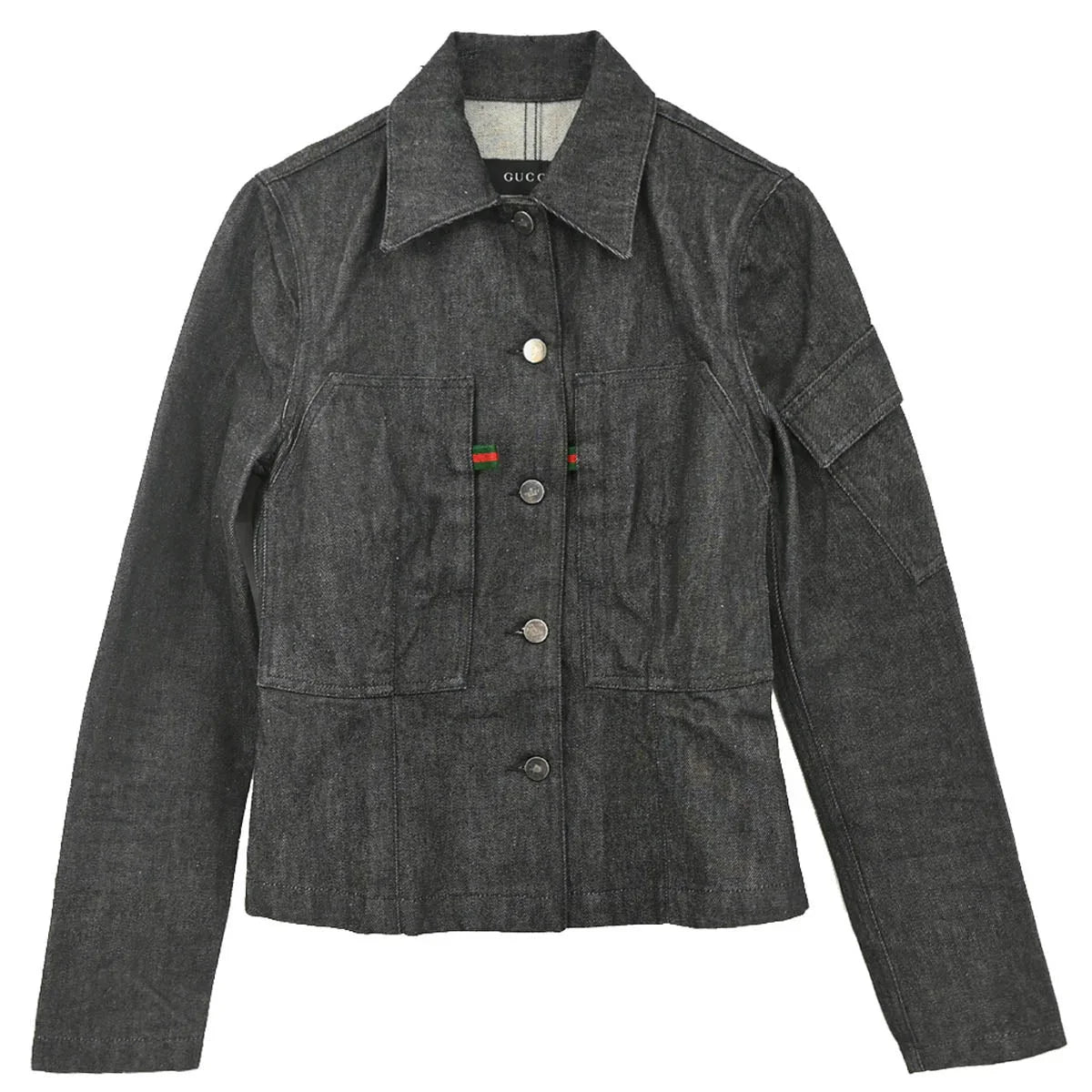 Gucci Single Breasted Jacket Gray #38