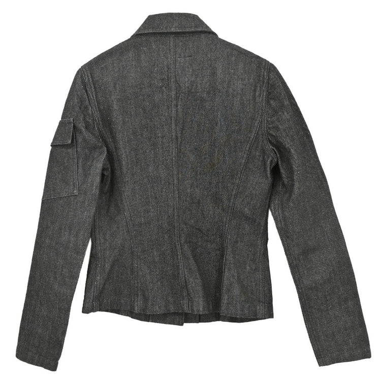 Gucci Single Breasted Jacket Gray #38