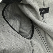 Gucci Single Breasted Jacket Gray #38