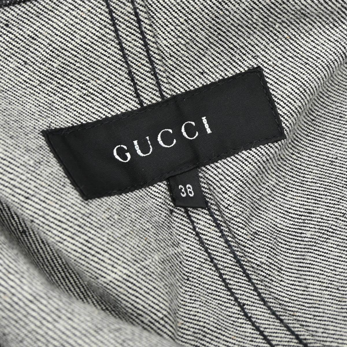 Gucci Single Breasted Jacket Gray #38