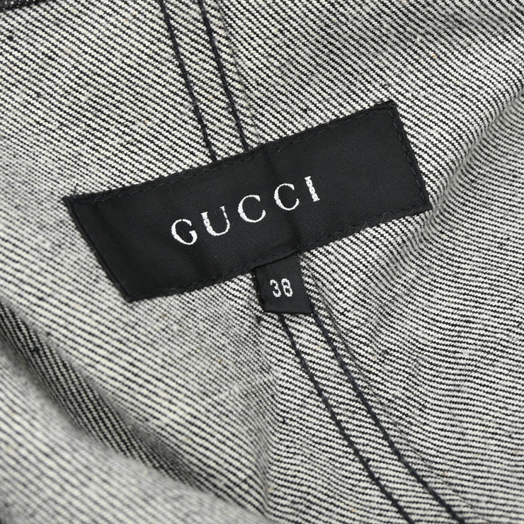 Gucci Single Breasted Jacket Gray #38