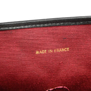 Chanel 1991-1994 Black Lambskin Shoulder Bag