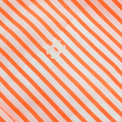 Chanel Blouse Shirt Orange #40