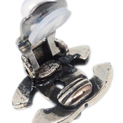 Chanel CC Earrings Clip-On Silver 99A