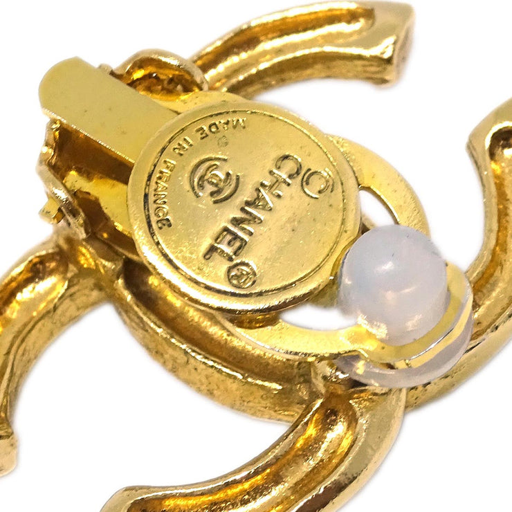 Chanel Gold CC Earrings Clip-On