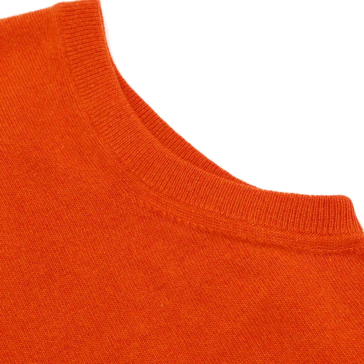 Hermes Cardigan Sleeveless Top Ensemble Orange #SM
