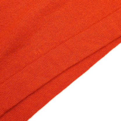 Hermes Cardigan Sleeveless Top Ensemble Orange #SM