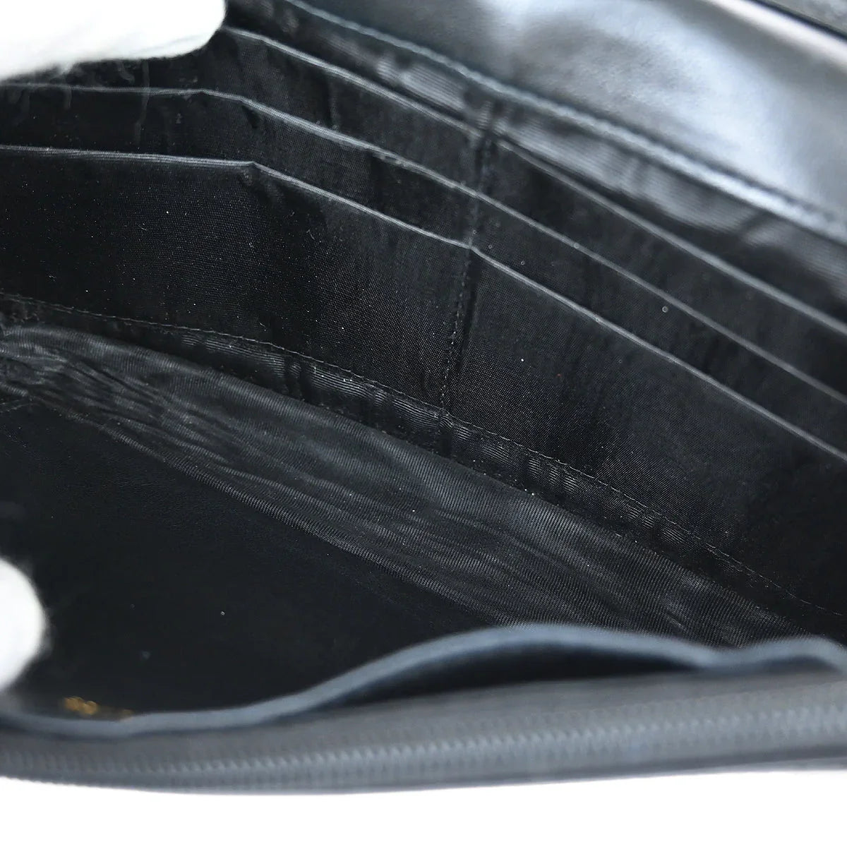 Chanel 1997-1999 Black Caviar Timeless Wallet on Chain WOC