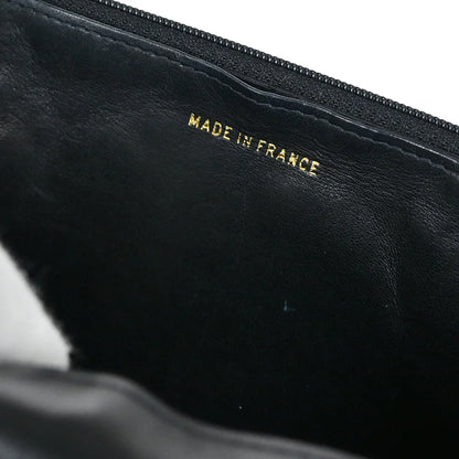 Chanel 1997-1999 Black Caviar Timeless Wallet on Chain WOC