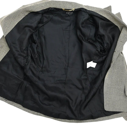 Gucci Setup Suit Jacket Skirt Gray #46 #44
