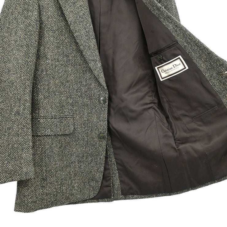 Christian Dior Setup Jacket Pants Gray #M
