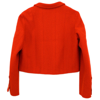 Chanel 1993 Single Breasted Jacket Red #40