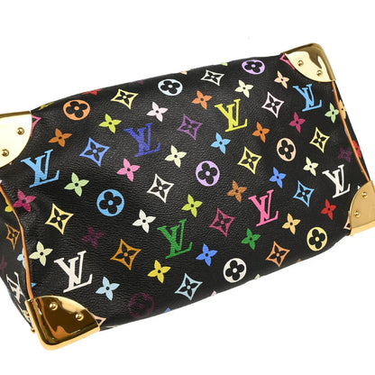 Louis Vuitton 2003 Black Monogram Multicolor Speedy 30 Handbag M92642
