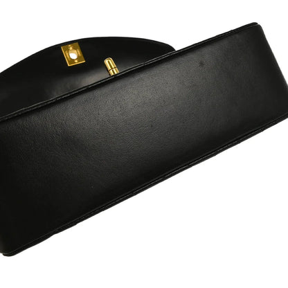 Chanel 1994-1996 Black Lambskin Small Diana Shoulder Bag