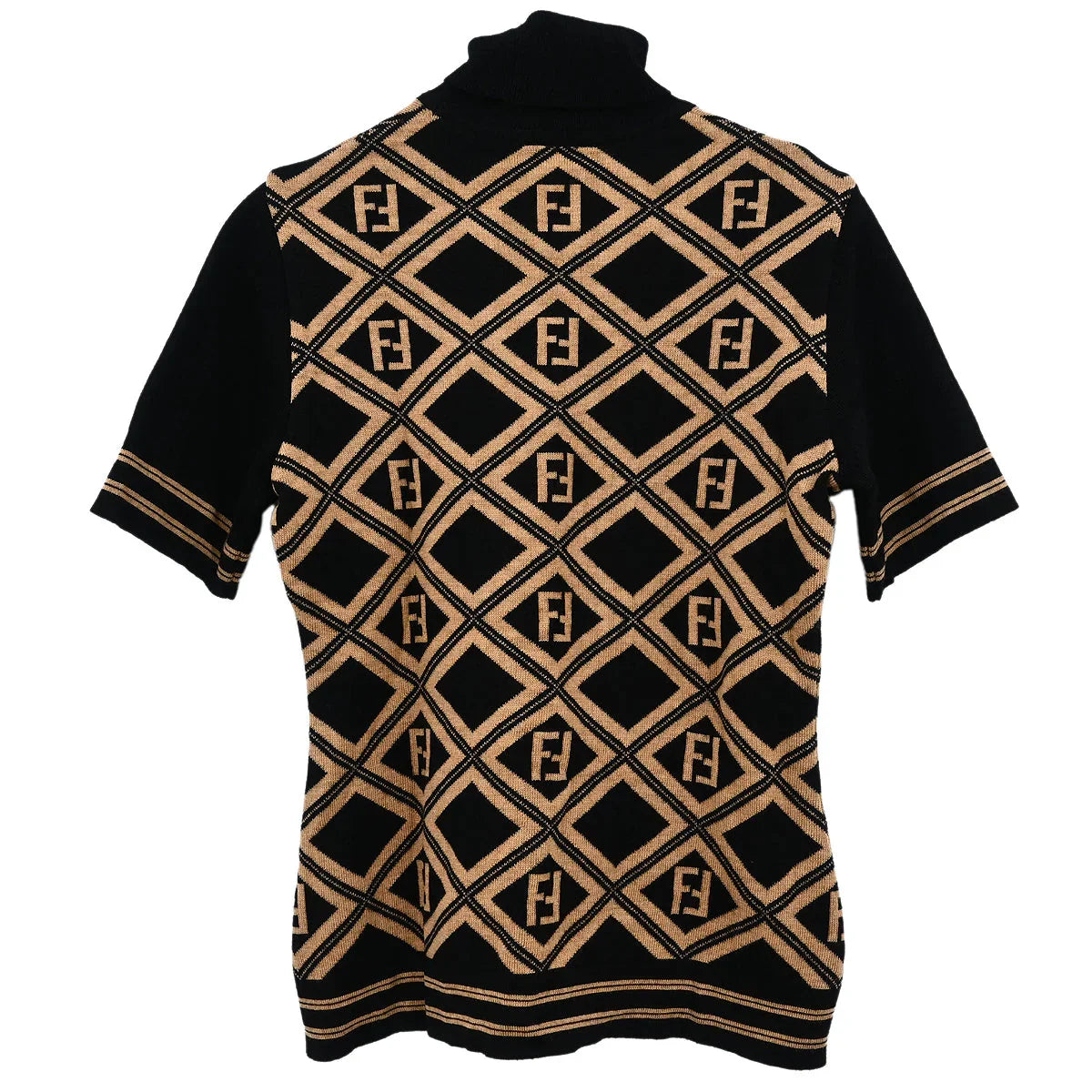Fendi Short Sleeve Top Black #42