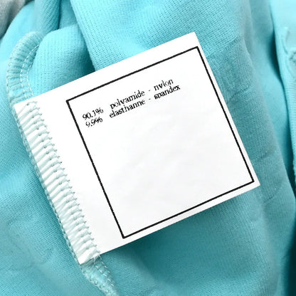 Chanel Cropped T-shirt Top Light Blue #42