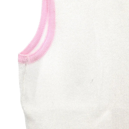 Chanel 2000 Sleeveless Top White #42