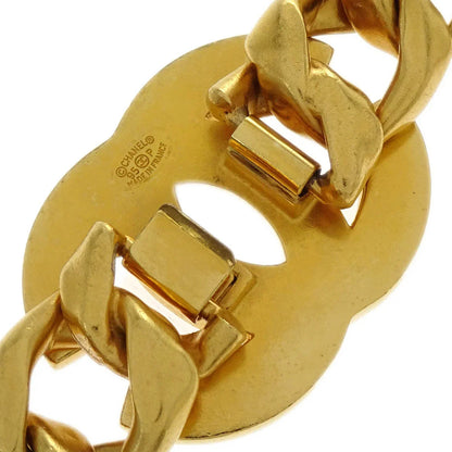 Chanel Chain Belt Gold Rhinestone 95P Small Good