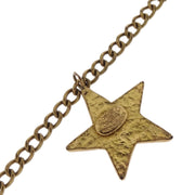Chanel Gold Star Pendant Necklace 03A