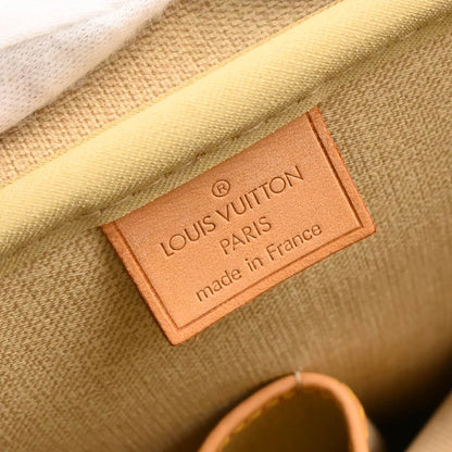 Louis Vuitton 2002 Monogram Deauville Bowling Vanity Handbag M47270