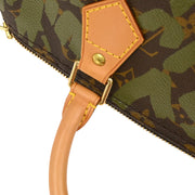 Louis Vuitton 2001 Khaki Monogram Graffiti Speedy 30 Handbag M92194