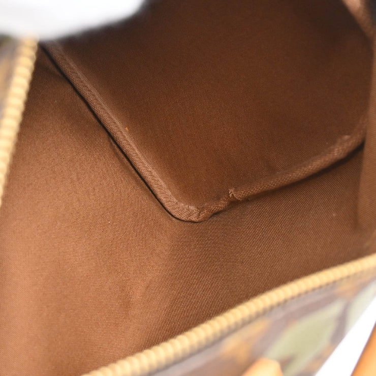 Louis Vuitton 2001 Khaki Monogram Graffiti Speedy 30 Handbag M92194