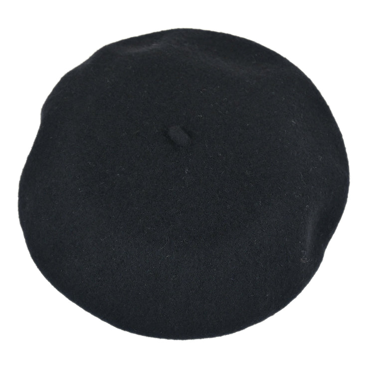 Chanel Black Hat Beret Small Good