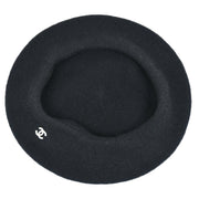 Chanel Black Hat Beret Small Good