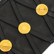 Hermes Black Leather Gloves #6