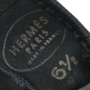 Hermes Black Leather Gloves #6