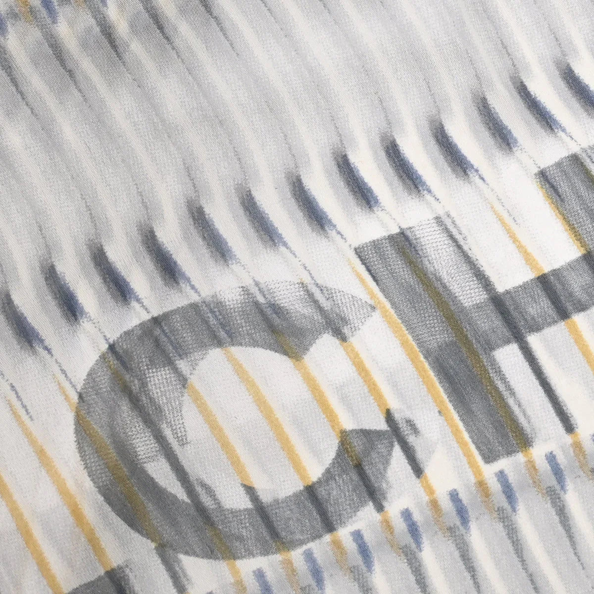 Chanel Shawl Stole White Small Good