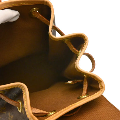 Louis Vuitton 1997 Monogram Mini Montsouris Backpack M51137