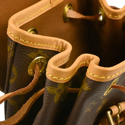 Louis Vuitton 1997 Monogram Mini Montsouris Backpack M51137