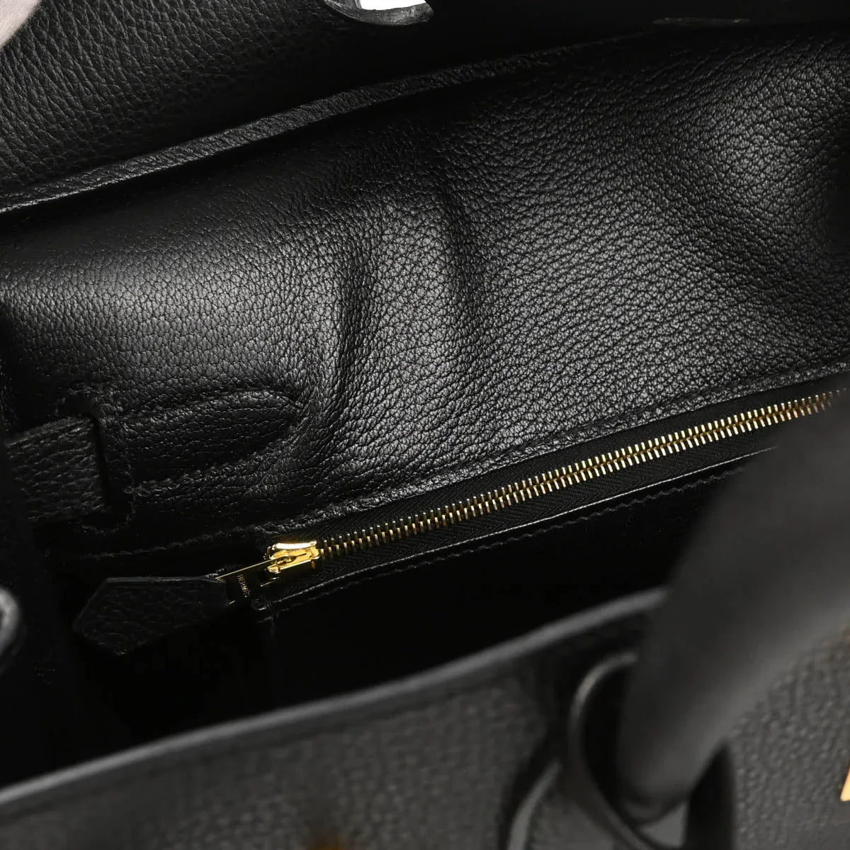 Hermes 2008 Black Liegee Birkin 30 Handbag