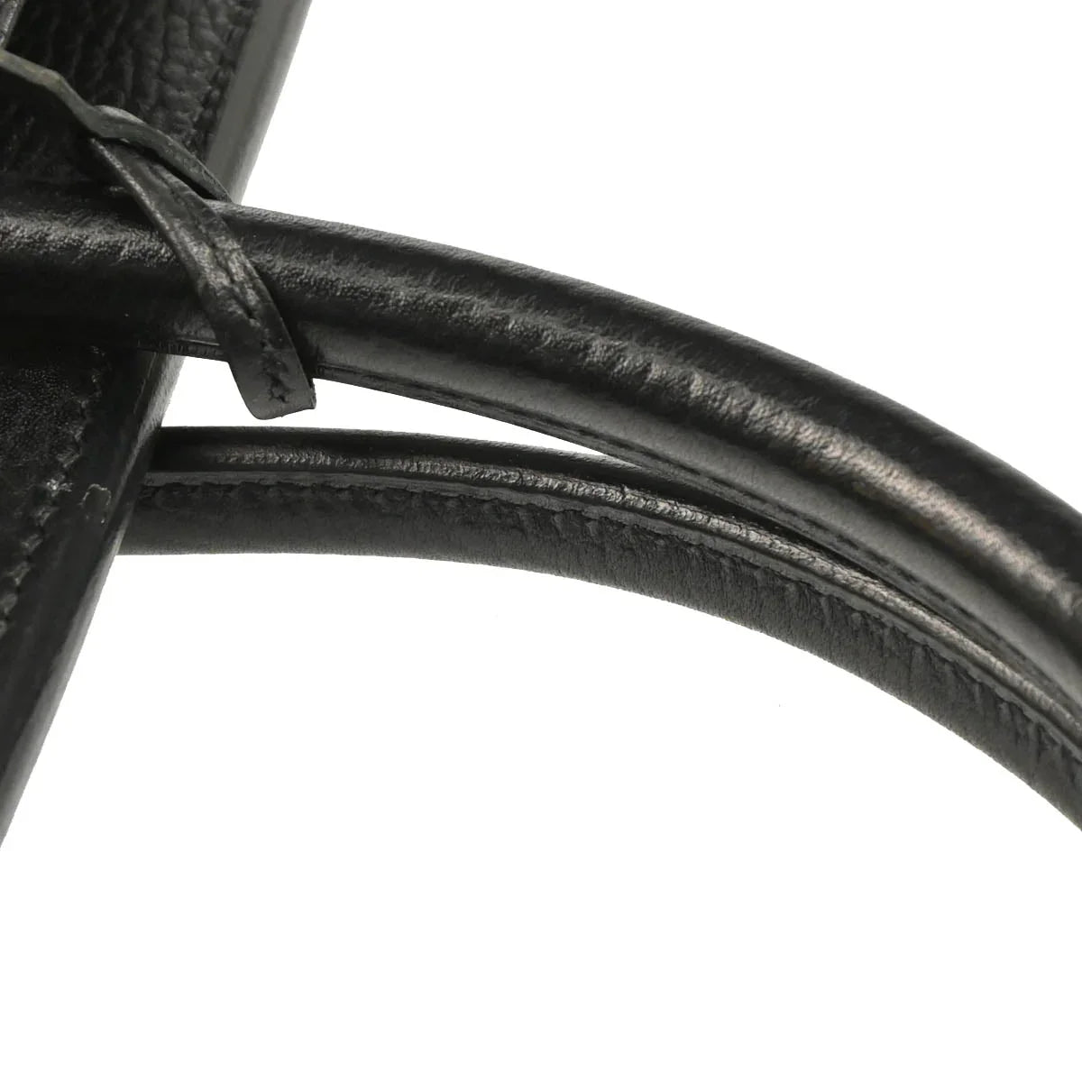 Hermes 2003 Black Ardennes Birkin 30 Handbag