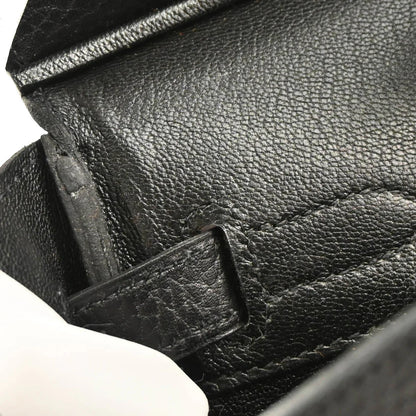 Hermes 2003 Black Ardennes Birkin 30 Handbag