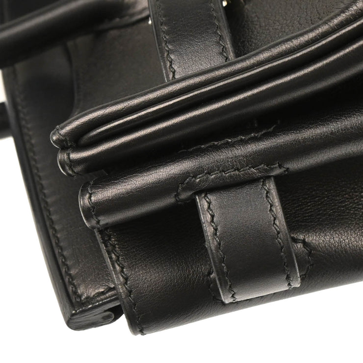 Hermes 2006 Black Swift Birkin 30 Handbag
