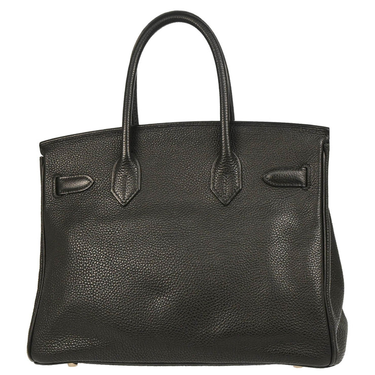 Hermes 2006 Black Togo Birkin 30 Handbag
