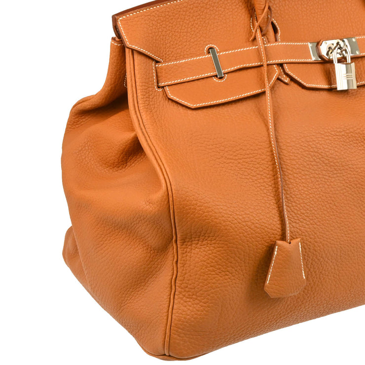 Hermes 2009 Gold Togo Birkin 50 Handbag