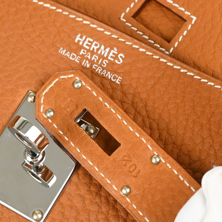 Hermes 2009 Gold Togo Birkin 50 Handbag