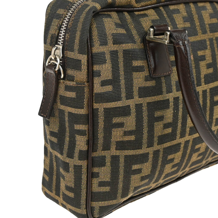 Fendi Brown Zucca 2way Shoulder Handbag