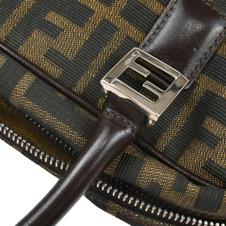 Fendi Brown Zucca 2way Shoulder Handbag