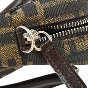 Fendi Brown Zucca 2way Shoulder Handbag