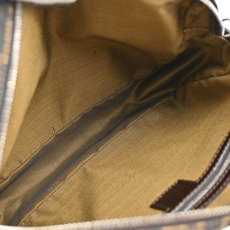 Fendi Brown Zucca 2way Shoulder Handbag