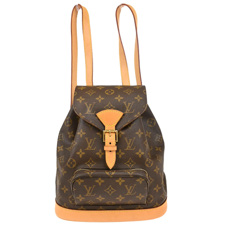 Louis Vuitton 2000 Monogram Montsouris MM Backpack M51136